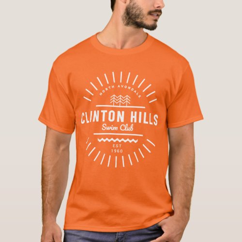CHSC Mens Orange T_Shirt