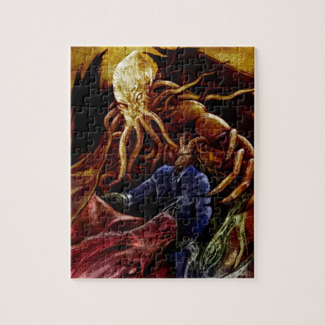 Chthulhu Domine Jigsaw Puzzle (Vertical)