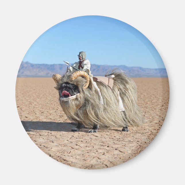 Chubbs the Banthapug Magnet (Front)