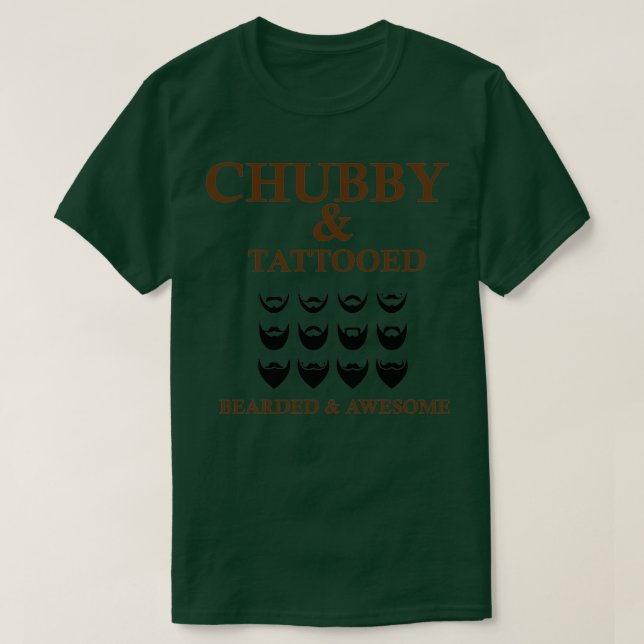 CHUBBY and TATTOOED T-Shirt (Design Front)