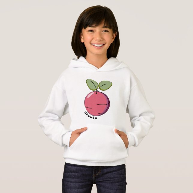 Chubby Beet Hoodie (Front Full)