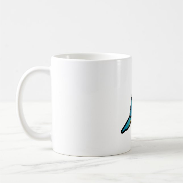 Chubby Black Palm Goliath Cockatoo Coffee Mug (Left)