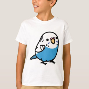 Chubby Blue Budgie - Female T-Shirt