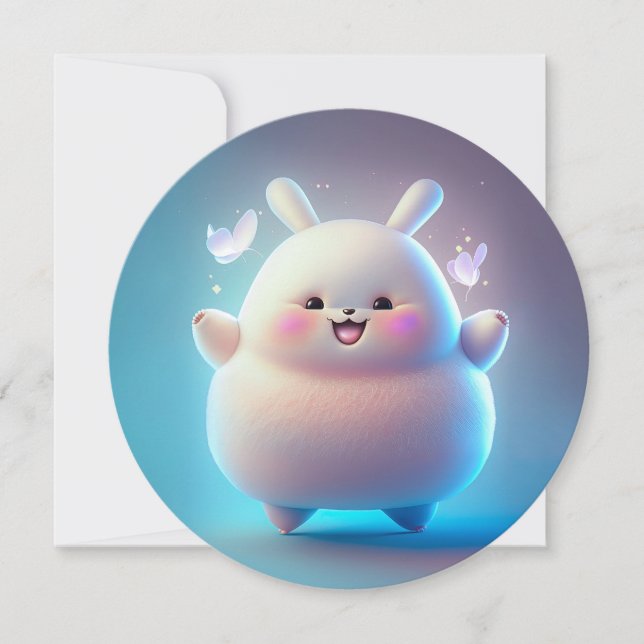 Chubby Bunny & Butterflies (Front)