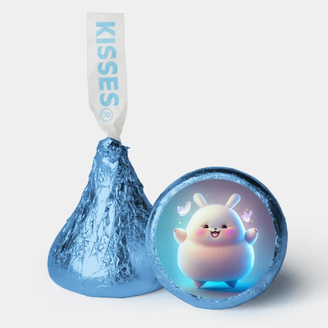 Chubby Bunny & Butterflies Hershey®'s Kisses® (Front)