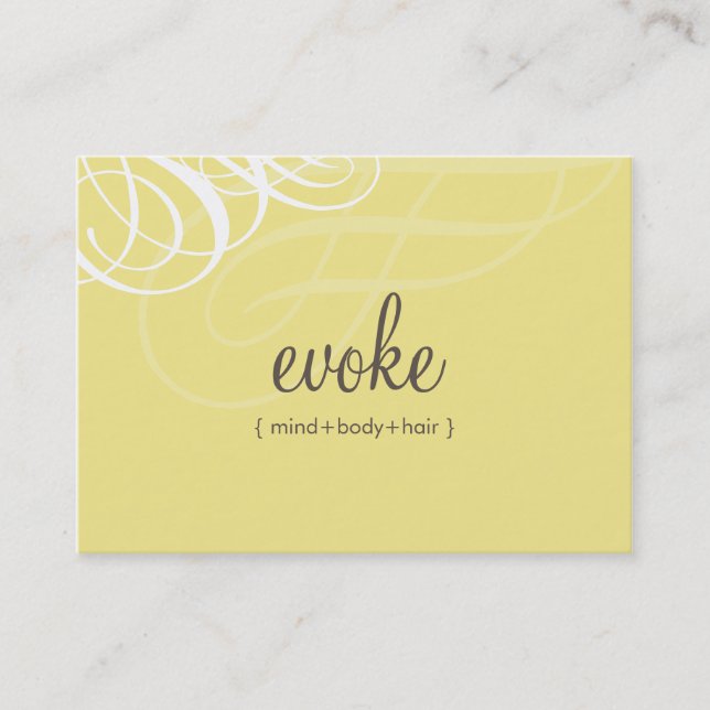 CHUBBY BUSINESS CARD :: designer vogue L3 (Front)
