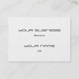 Chubby Business Card Premium Pearl