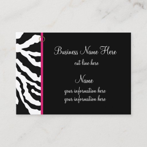 Customizable Chubby Business Card Template **Bold