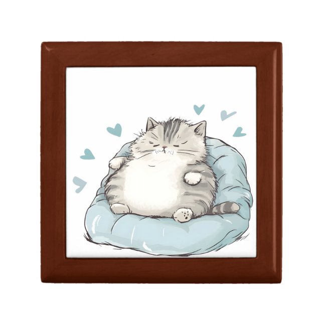 Chubby Cat Chill Vibes Gift Box (Front)