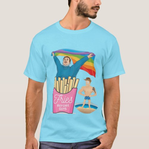 Chubby Chaser LGBTQ Gay Pride T_Shirt