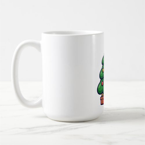 Chubby Christmas Tree Holiday Mug
