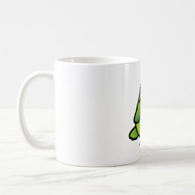 Chubby Double Yellow-headed Amazon Coffee Mug (Left)