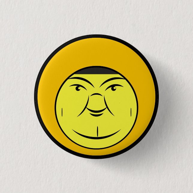 Chubby Face Button (Front)