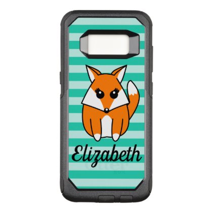 Chubby Fox OtterBox Commuter Samsung Galaxy S8 Case