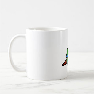 Chubby Green Cheek Conure Coffee Mug