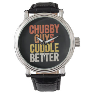 Chubby Guys Cuddle Better Gay Bear LGBTQ Pride Watch