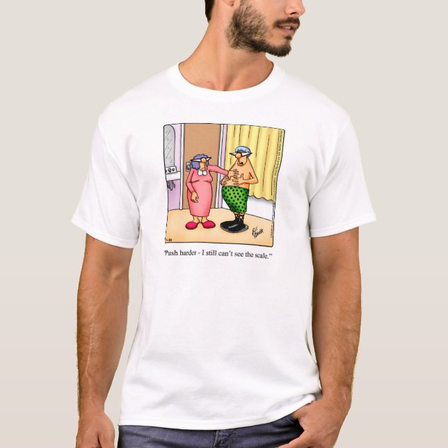 Chubby Hubby Humor Tee Shirt (Front)