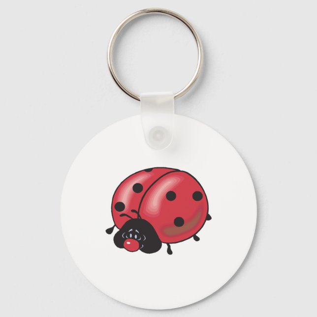 chubby little ladybug keychain (Front)