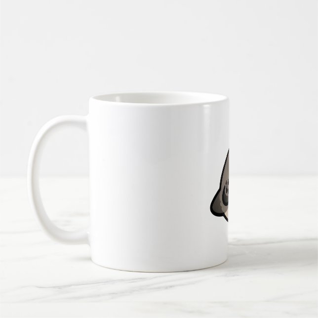 Chubby Mourning Dove Coffee Mug (Left)