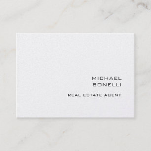 Chubby Real Estate Agent Business Card