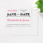 Chubby Save the Date Cards (Desk)