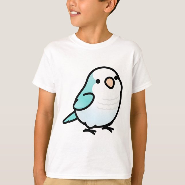 Chubby Seafoam Quaker T-Shirt (Front)