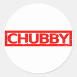 Chubby Stamp Classic Round Sticker