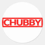 Chubby Stamp Classic Round Sticker