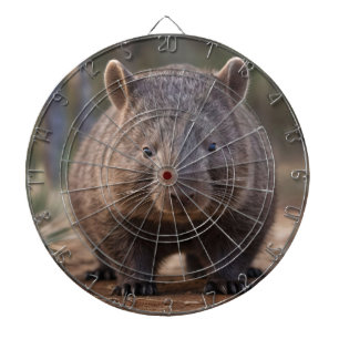 Chubby The Australian Wombat,  Dart Board