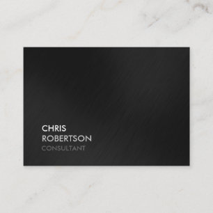Chubby Trendy Gray Attractive Business Card