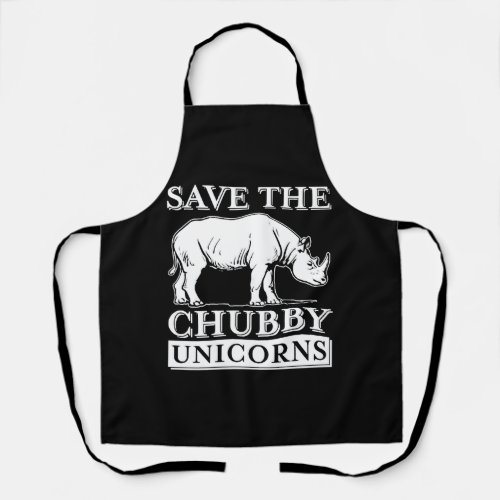 Chubby Unicorns Apron