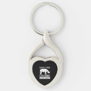 Chubby Unicorns Keychain