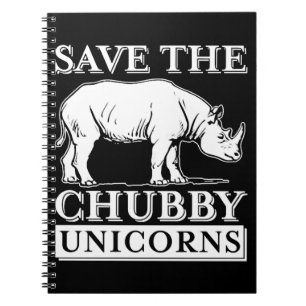 Chubby Unicorns         Notebook