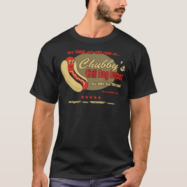 Chubby&x27;s Chili Dog Depot - Tucker and Dale Ess T-Shirt (Front)