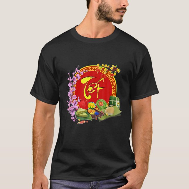 Chuc Mung Nam Moi 2022 Vietnamese Lunar New Year T T-Shirt (Front)