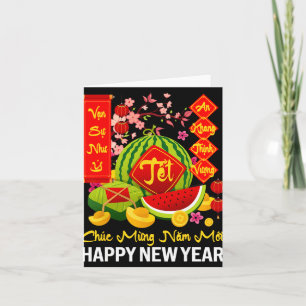 Chuc Mung Nam Moi Happy Lunar New Year Vietnamese Card