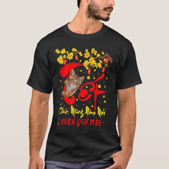 Chuc Mung Nam Moi Tet 2023 Vietnamese Lunar New Ye T-Shirt (Front)