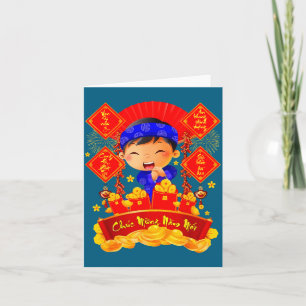Chuc Mung Nam Moi Tet Vietnamese New Year Decorati Card