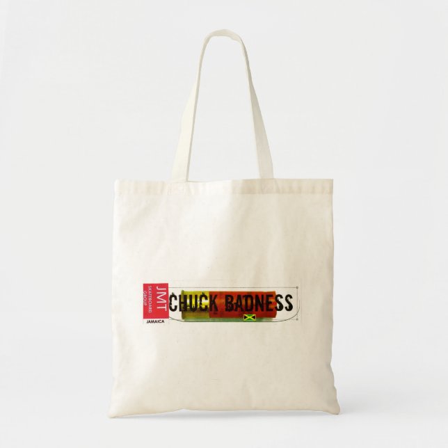 CHUCK BADNESS /TST Merchandise Tote Bag (Front)