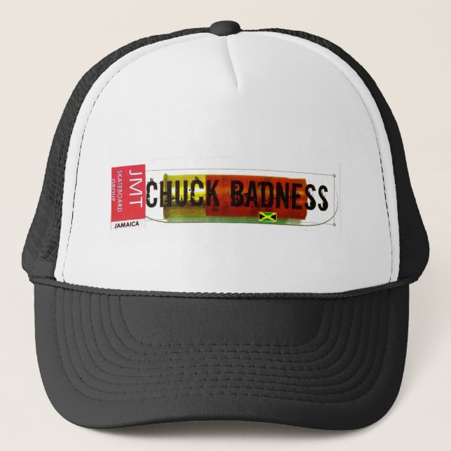 CHUCK BADNESS /TST Merchandise Trucker Hat (Front)