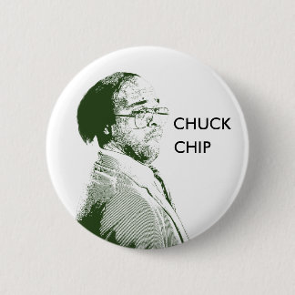 Chuck Chip Flair Pinback Button