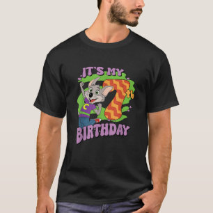 Chuck E Cheese It s My 7th Birthday Happy Chuck Ch T-Shirt