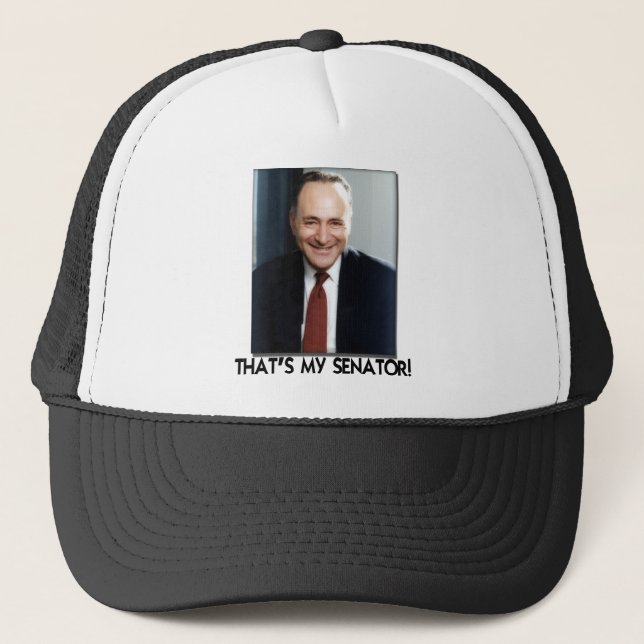 Chuck Schumer, That's My Senator! Trucker Hat (Front)