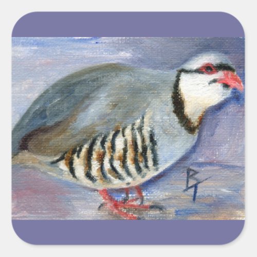 Chuck the Chukar Sticker