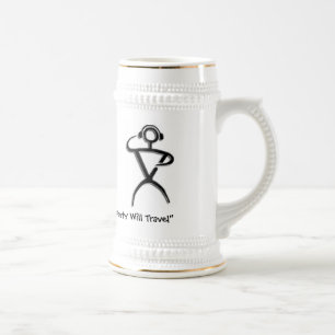 Chuck The DJ Maui Mobile Music Beer Stein
