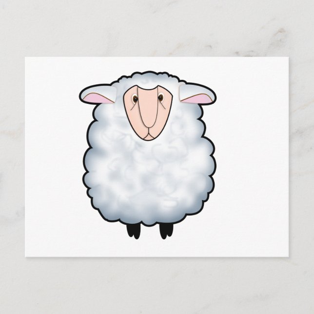 Chuck the Sheep Postcard (Front)