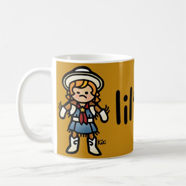 chuck wagon coffee. coffee mug (Left)