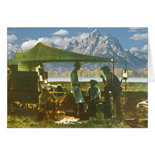 Chuck Wagon in the Mountains Cards