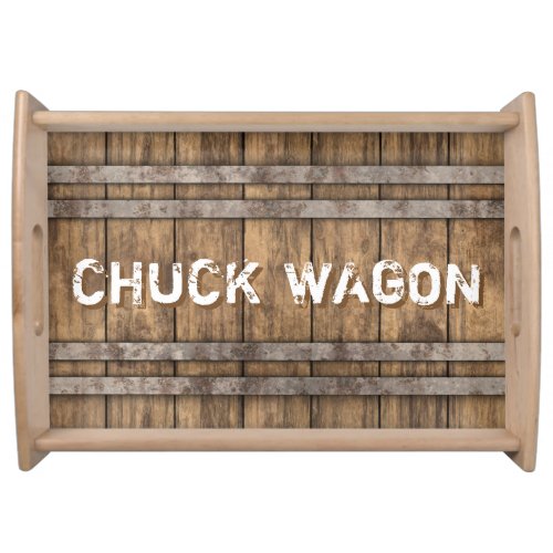 Chuck Wagon Serving Tray