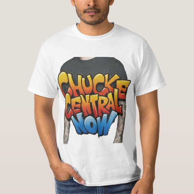 Chuckle Central Now T-Shirt (Front)